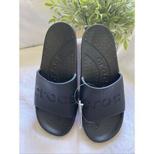 New Sandals Cross Black Color (Size 5/M W7 ) Women's
